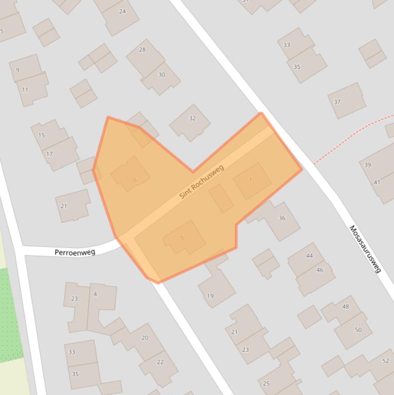 Kaart van postcodegebied 6212EH.