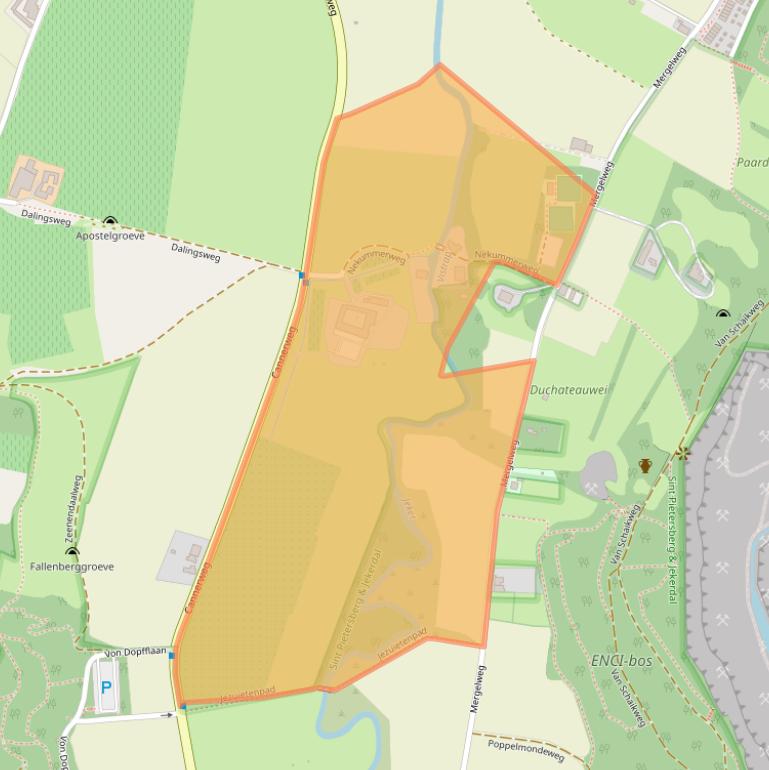 Kaart van postcodegebied 6212NK.