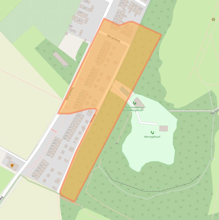 Kaart van postcodegebied 6212XE.