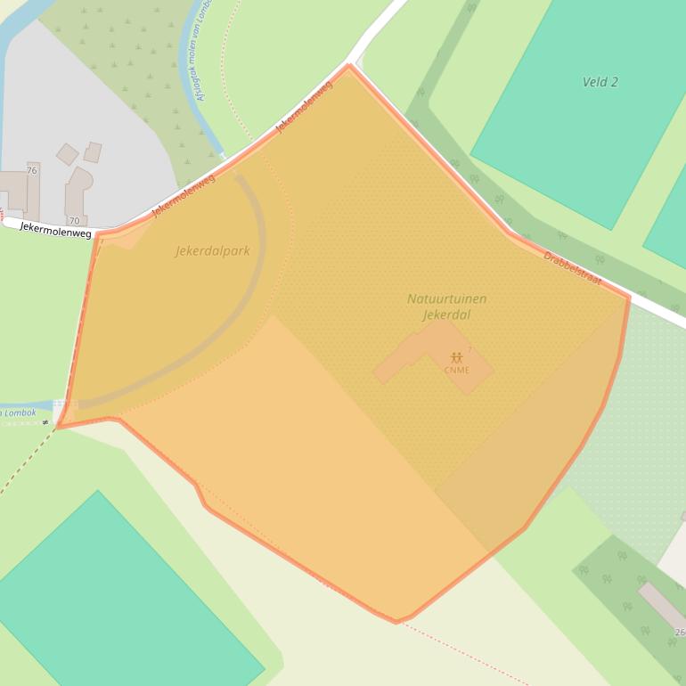 Kaart van postcodegebied 6212XL.