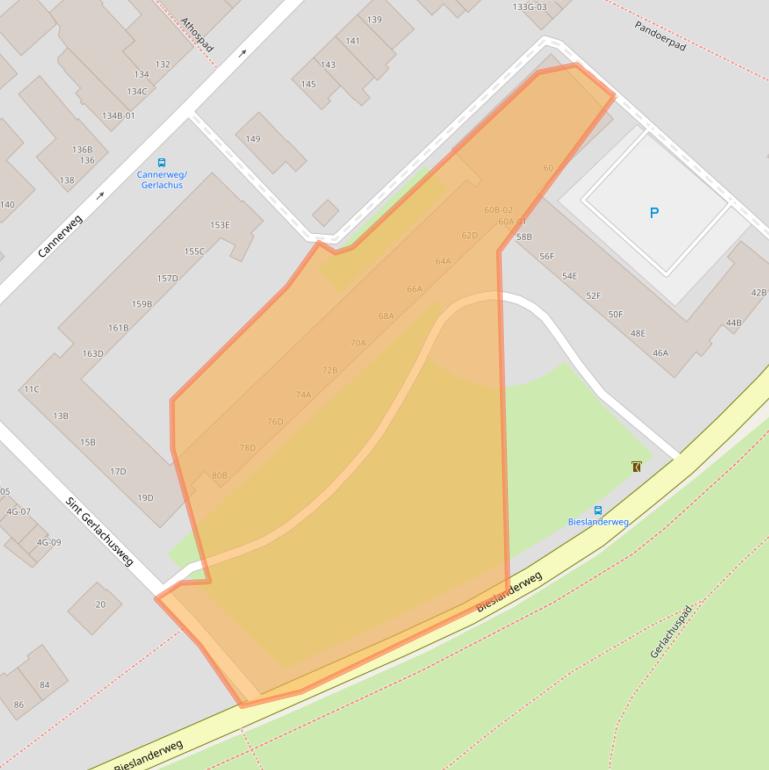 Kaart van postcodegebied 6213AL.