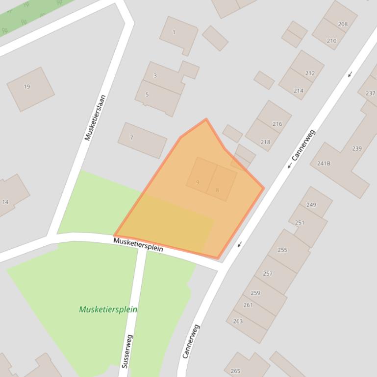 Kaart van postcodegebied 6213BP.