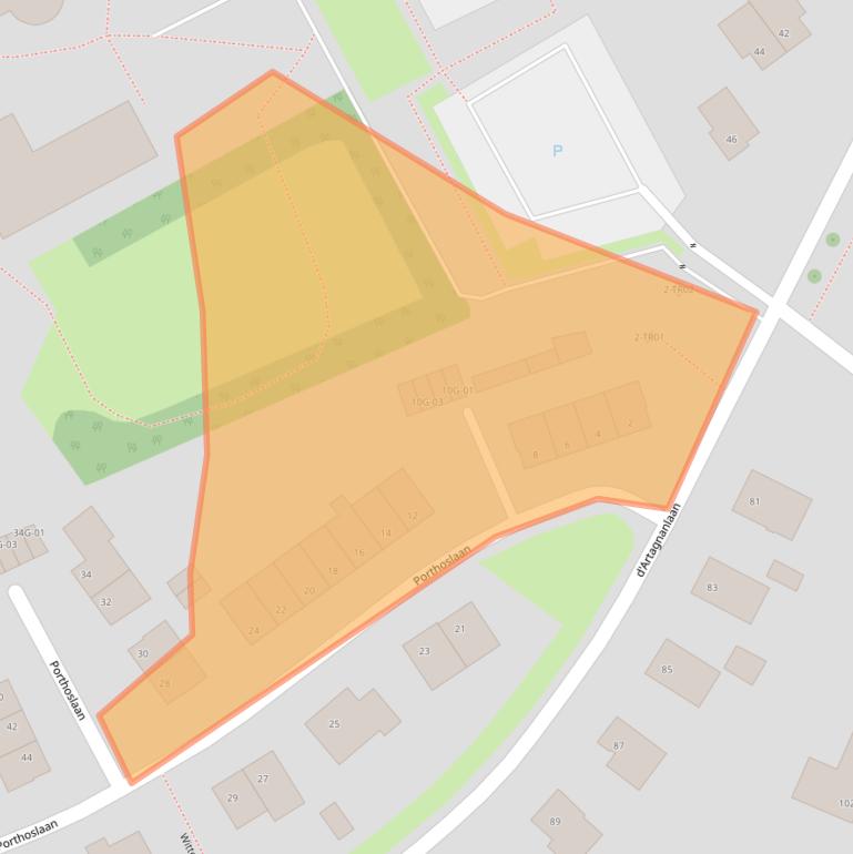 Kaart van postcodegebied 6213CR.