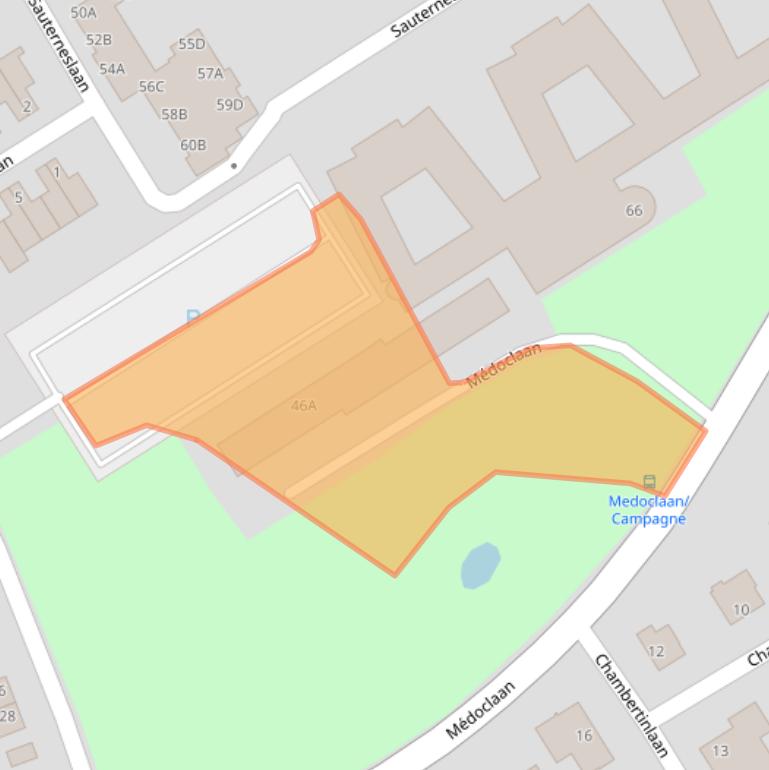 Kaart van postcodegebied 6213EB.