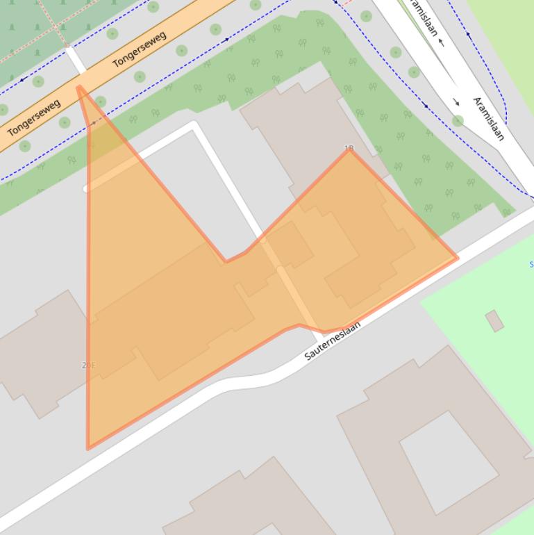 Kaart van postcodegebied 6213ER.