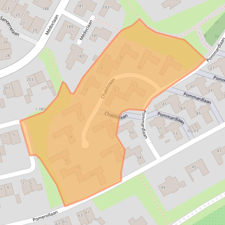 Kaart van postcodegebied 6213GK.