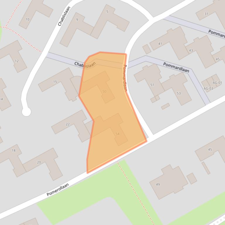 Kaart van postcodegebied 6213GT.