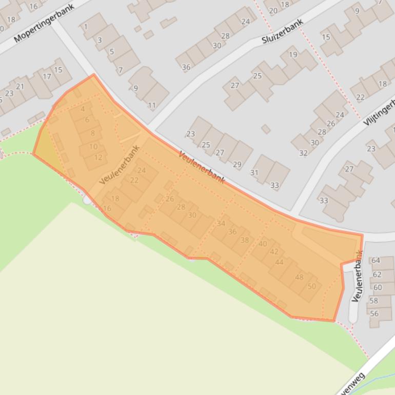 Kaart van postcodegebied 6213JT.