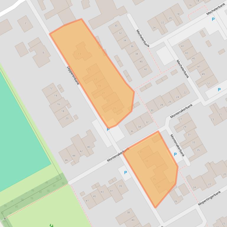 Kaart van postcodegebied 6213KG.