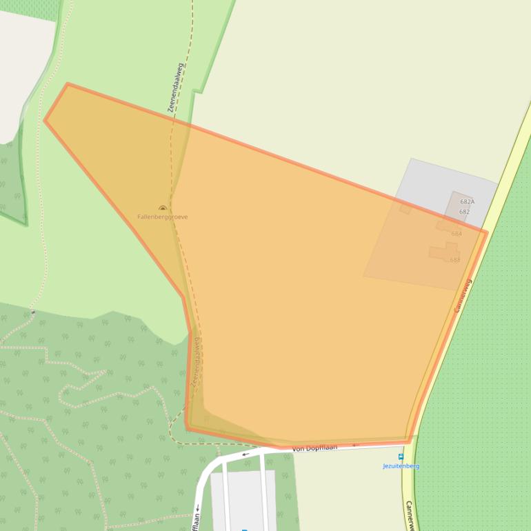 Kaart van postcodegebied 6213ND.