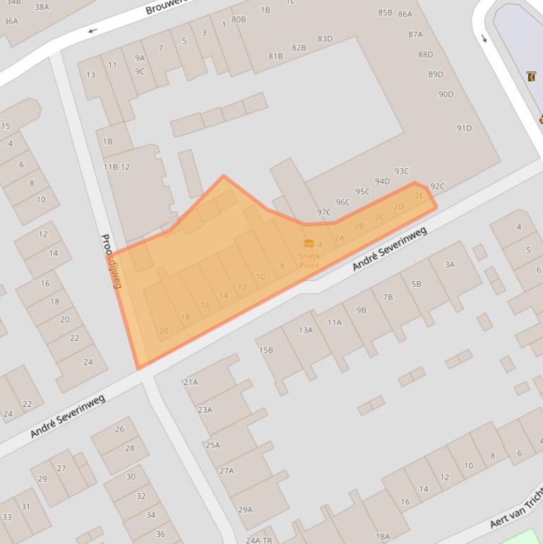 Kaart van postcodegebied 6214PM.