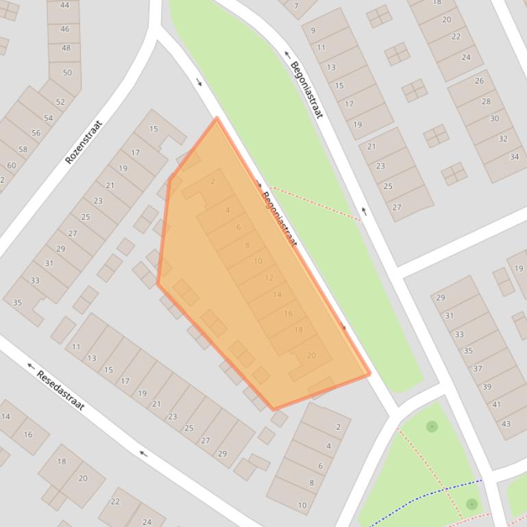 Kaart van postcodegebied 6214TJ.