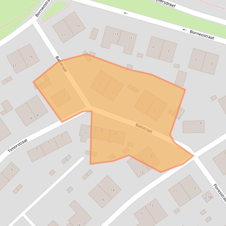 Kaart van postcodegebied 6214VS.