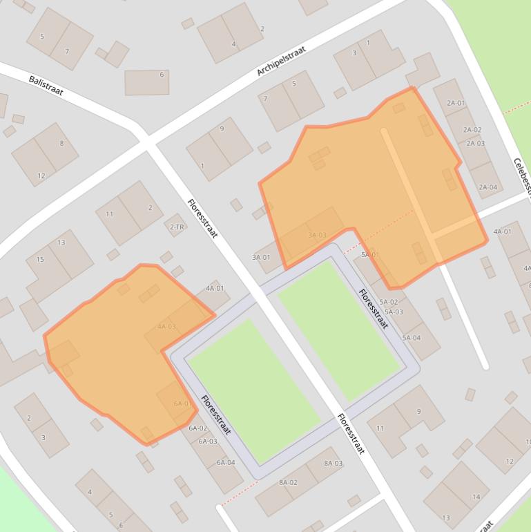 Kaart van postcodegebied 6214XD.