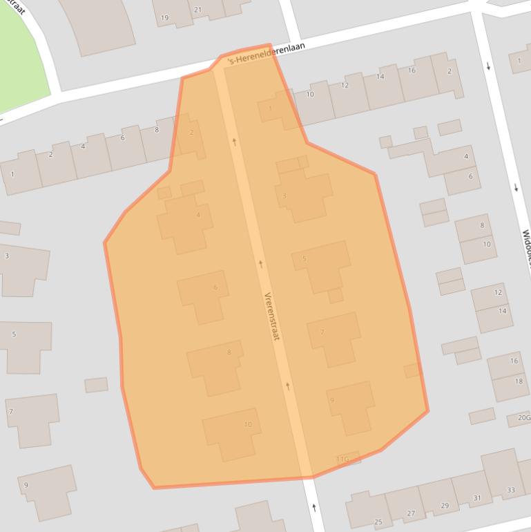 Kaart van postcodegebied 6215KB.