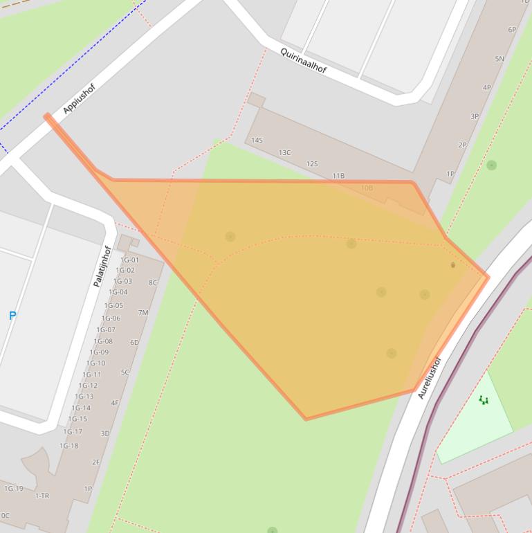 Kaart van postcodegebied 6215PH.