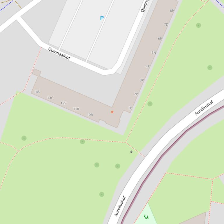 Kaart van postcodegebied 6215PK.