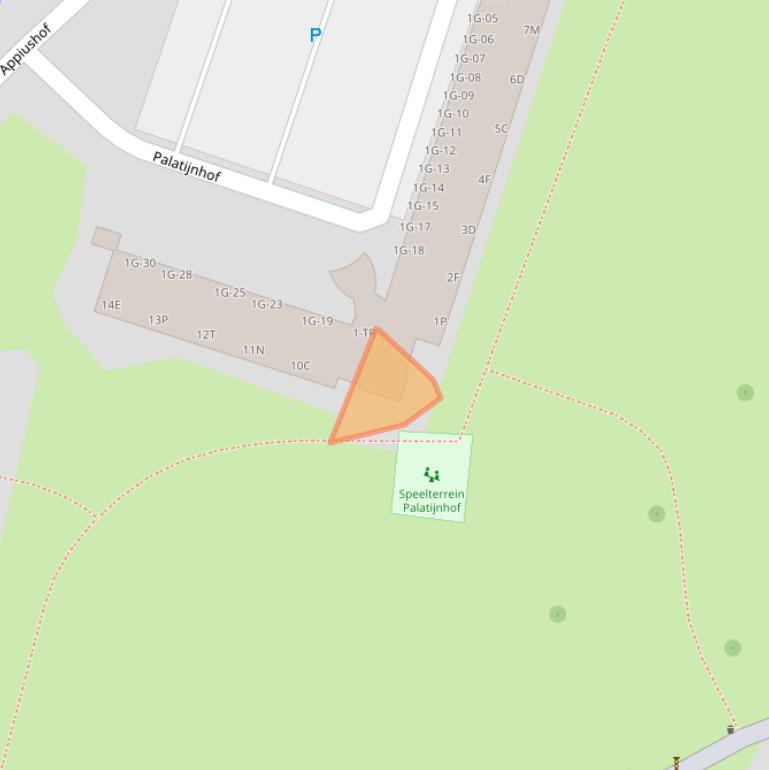 Kaart van postcodegebied 6215PR.