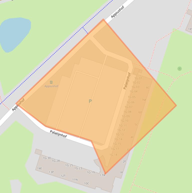 Kaart van postcodegebied 6215PV.