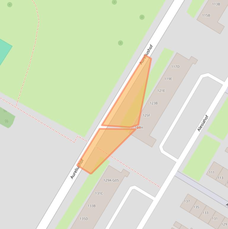 Kaart van postcodegebied 6215SP.