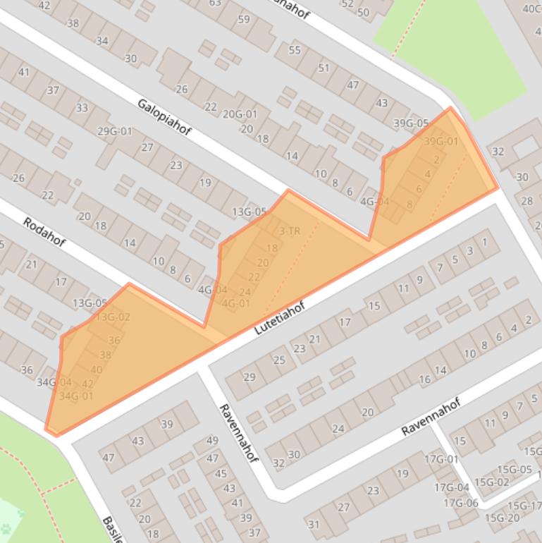 Kaart van postcodegebied 6215TM.