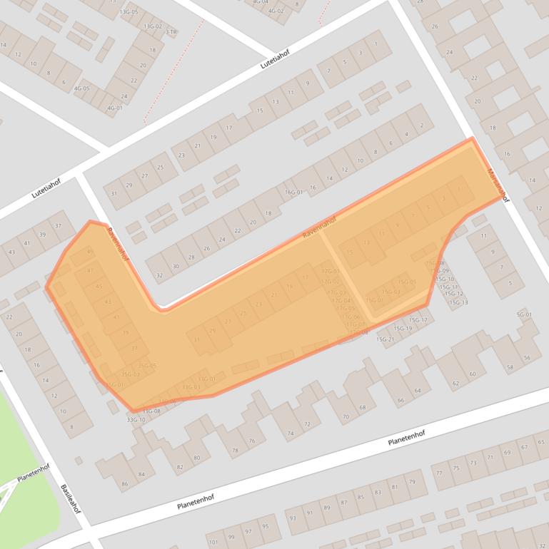Kaart van postcodegebied 6215TN.