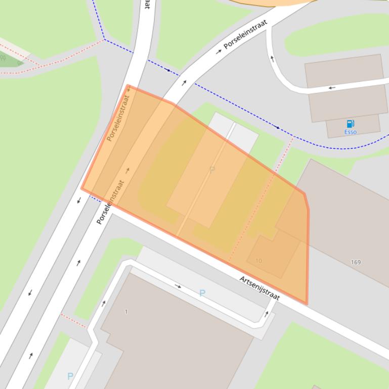 Kaart van postcodegebied 6216CN.