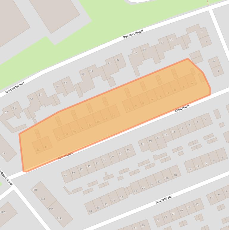 Kaart van postcodegebied 6217BL.