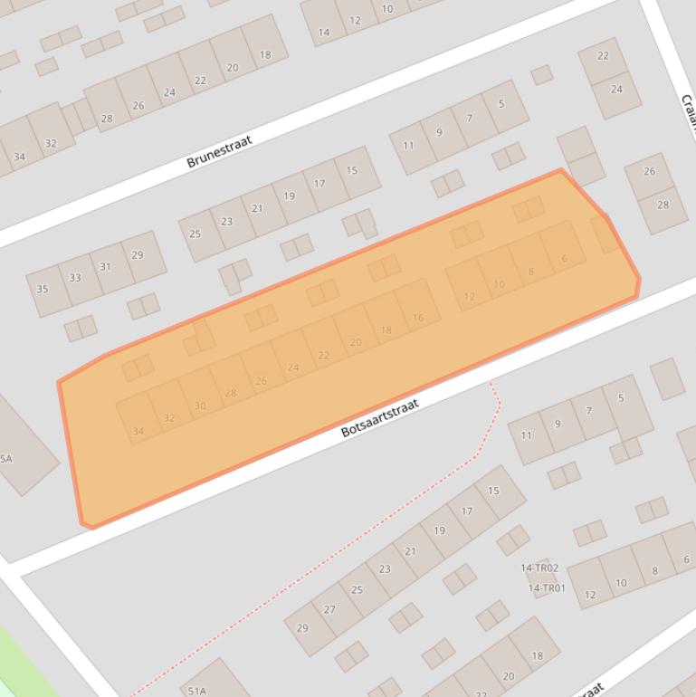 Kaart van postcodegebied 6217BR.