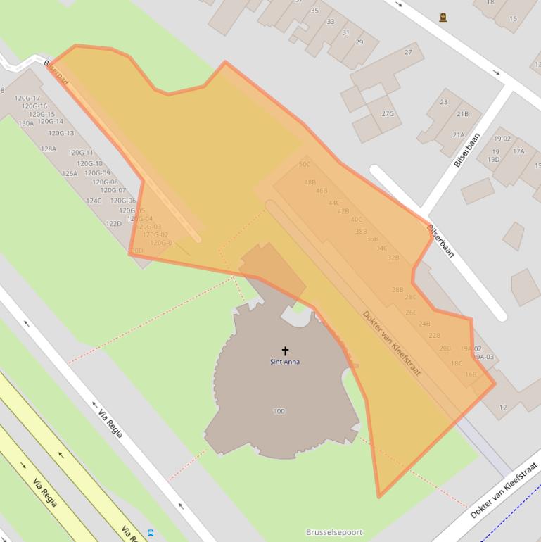 Kaart van postcodegebied 6217JK.