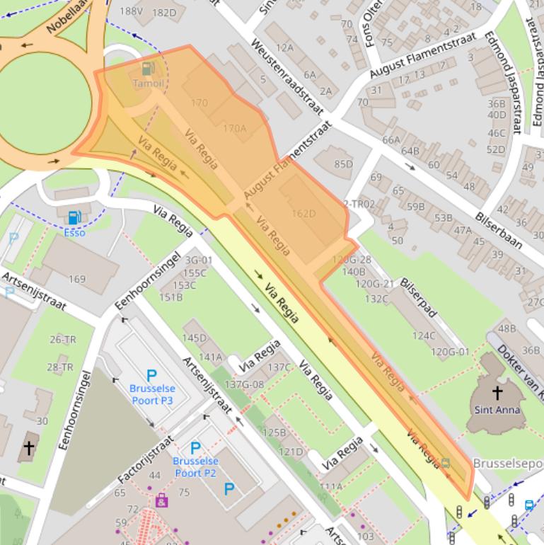 Kaart van postcodegebied 6217JZ.