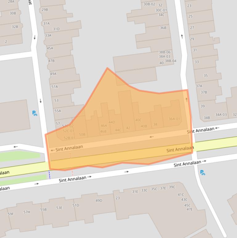 Kaart van postcodegebied 6217KB.