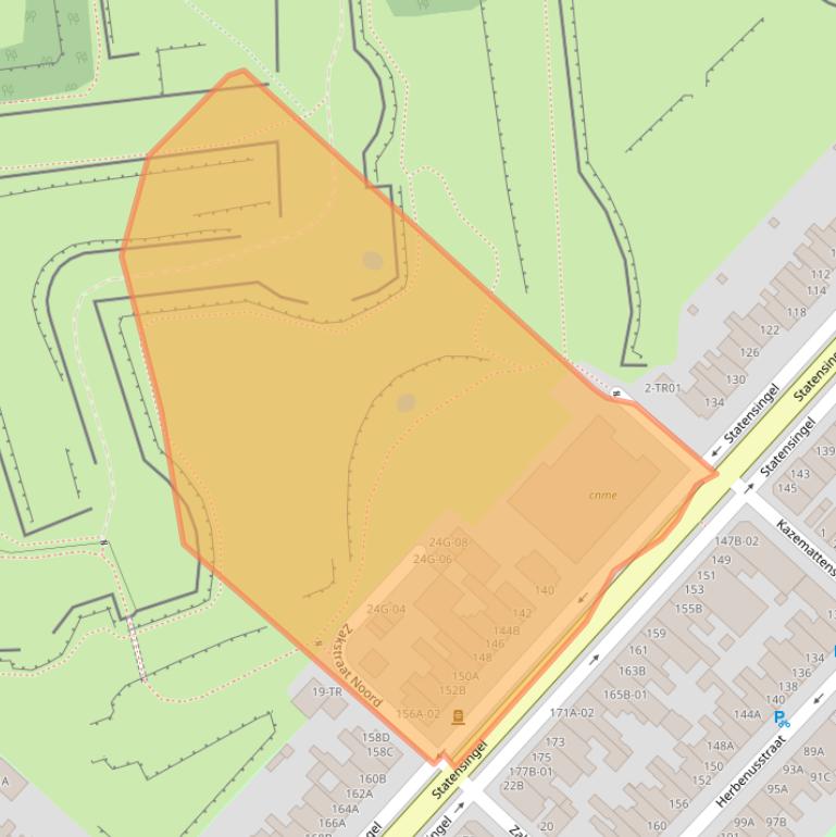 Kaart van postcodegebied 6217KH.
