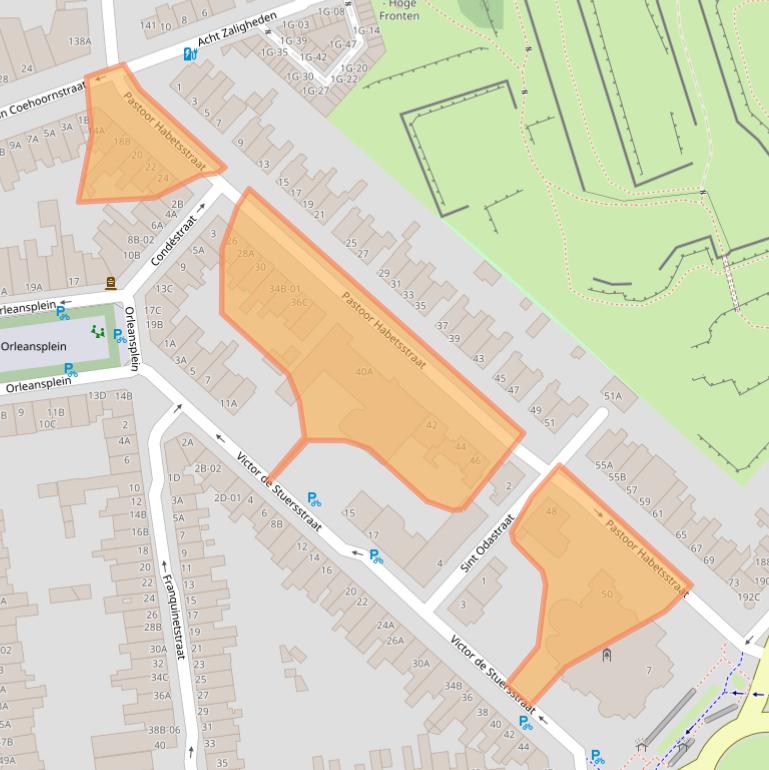 Kaart van postcodegebied 6217KM.