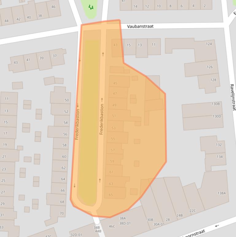 Kaart van postcodegebied 6217LM.