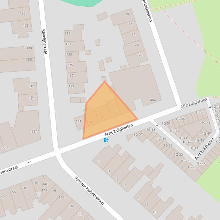 Kaart van postcodegebied 6217LT.