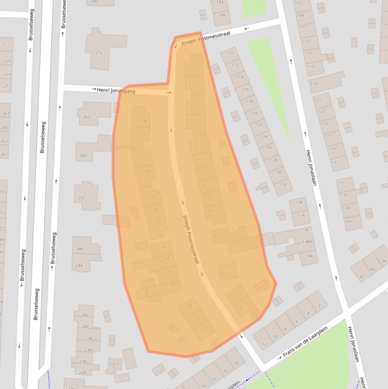 Kaart van postcodegebied 6217NK.