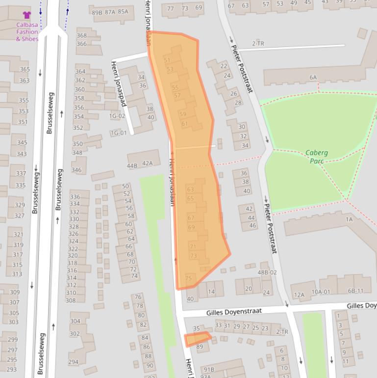 Kaart van postcodegebied 6217NM.