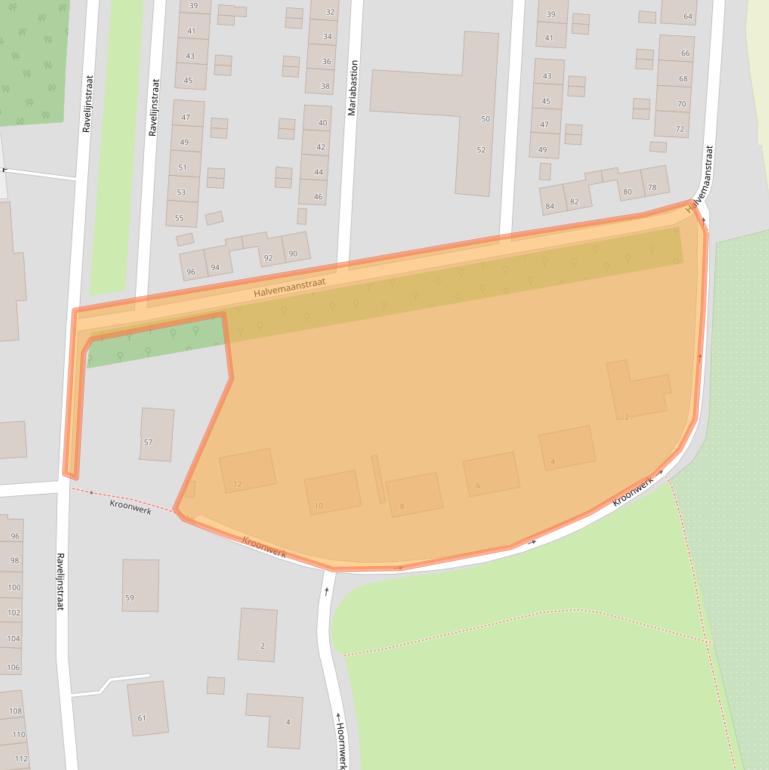 Kaart van postcodegebied 6217PX.