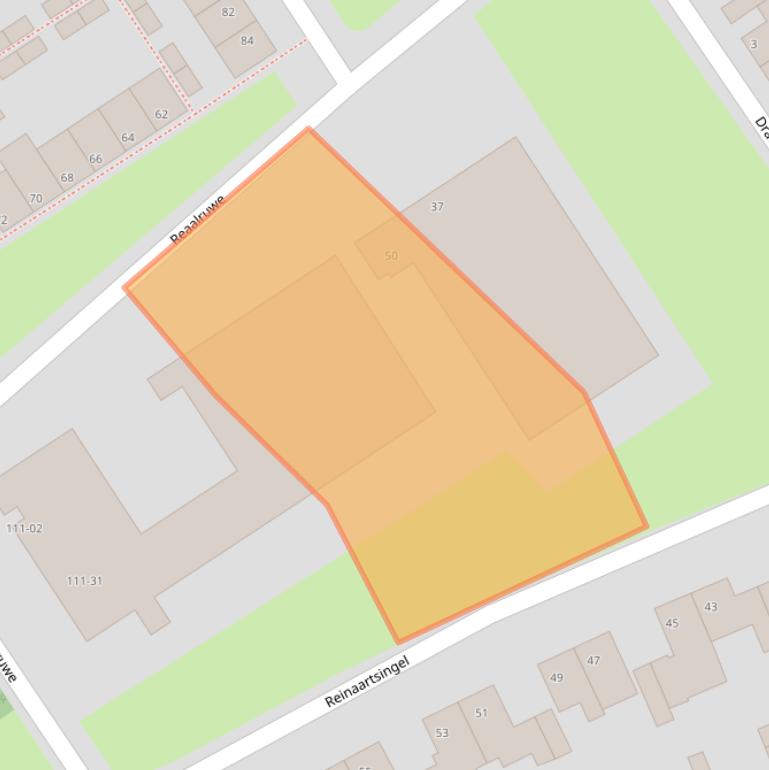 Kaart van postcodegebied 6218AC.