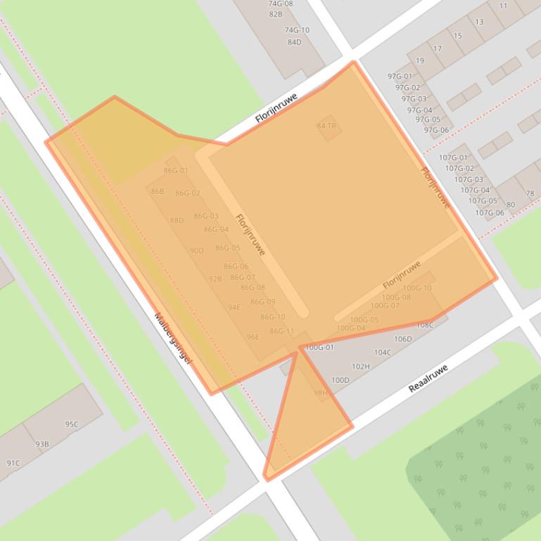 Kaart van postcodegebied 6218CK.