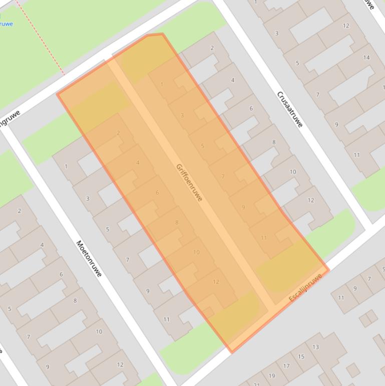 Kaart van postcodegebied 6218CZ.