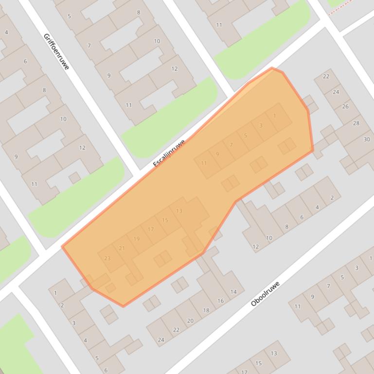 Kaart van postcodegebied 6218EB.