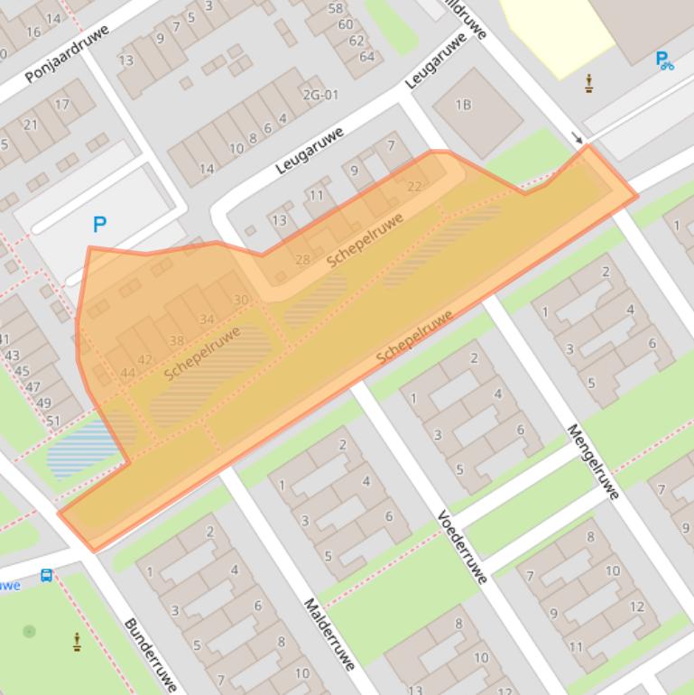 Kaart van postcodegebied 6218SB.