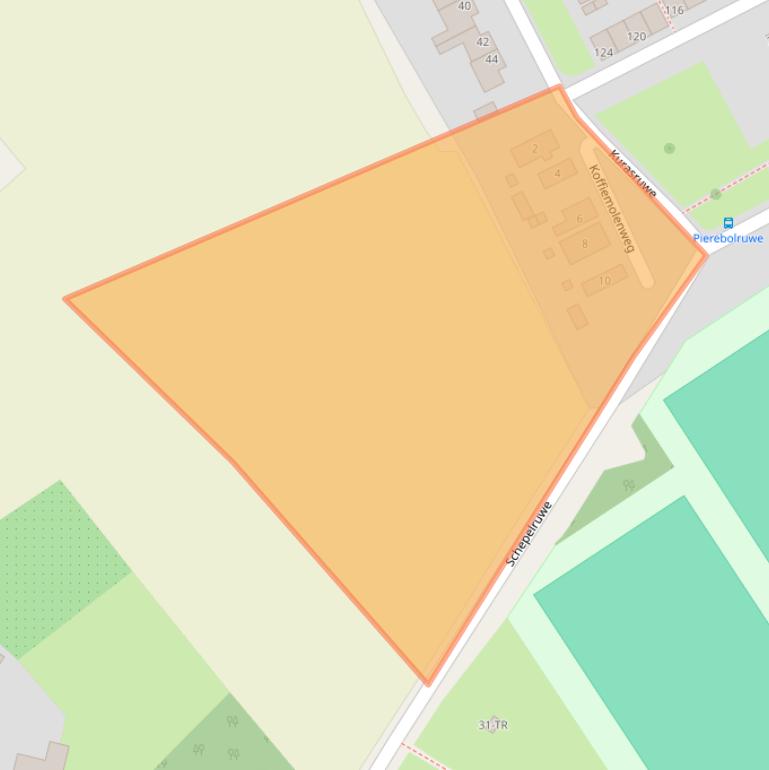 Kaart van postcodegebied 6218SE.