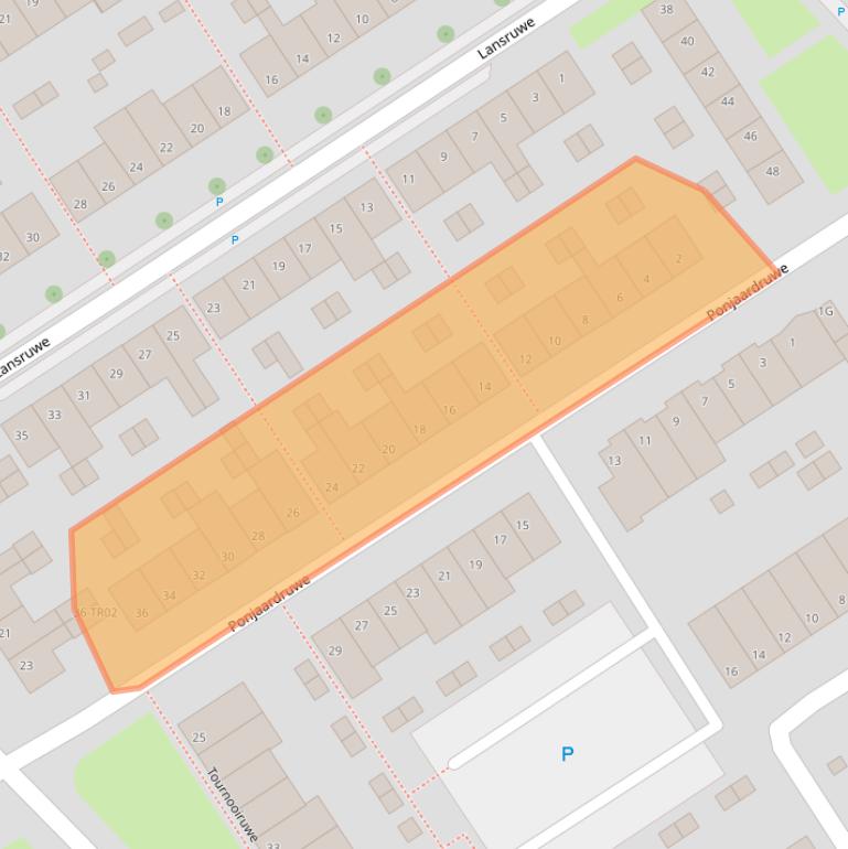 Kaart van postcodegebied 6218SK.