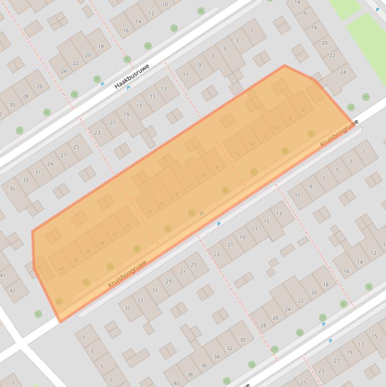 Kaart van postcodegebied 6218TH.