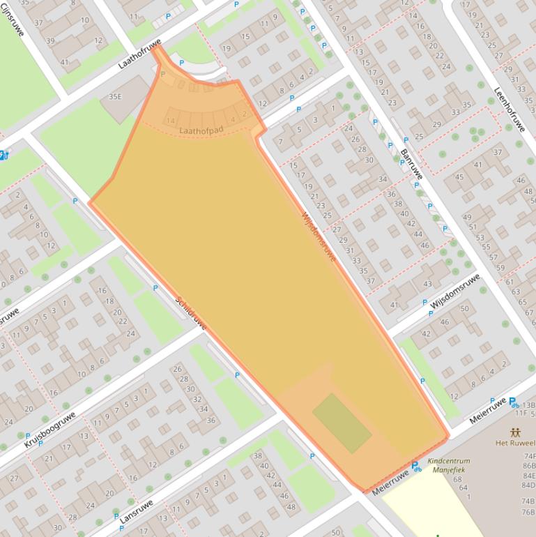 Kaart van postcodegebied 6218VA.