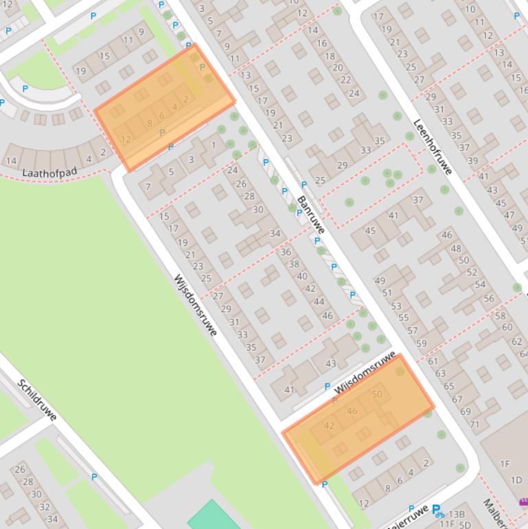 Kaart van postcodegebied 6218VL.