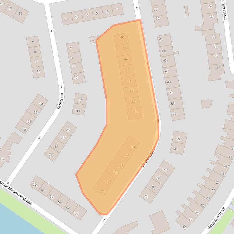 Kaart van postcodegebied 6219BB.